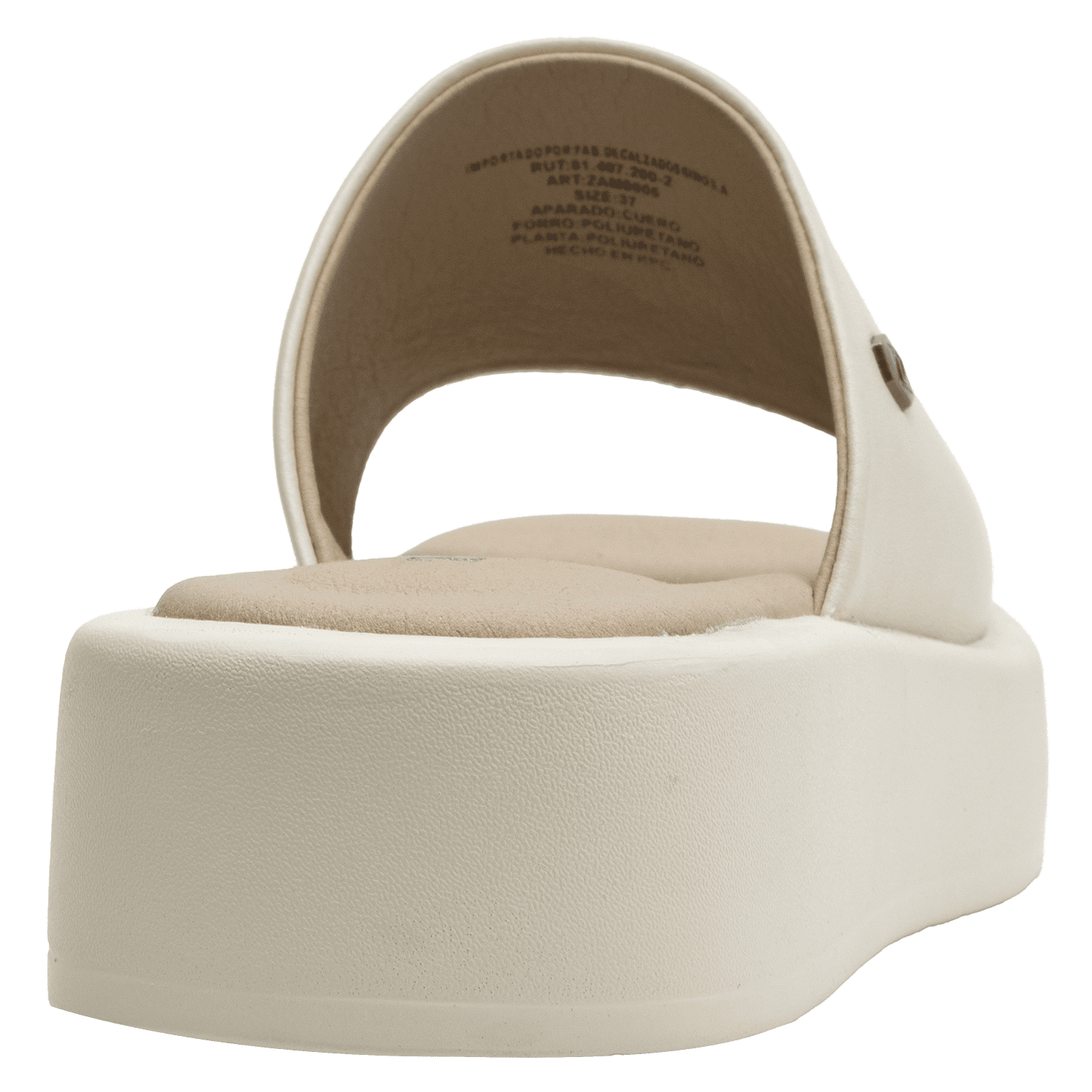 SANDALIA CASUAL MUJER ZAPPA - ZAM0005 | BEIGE - 2