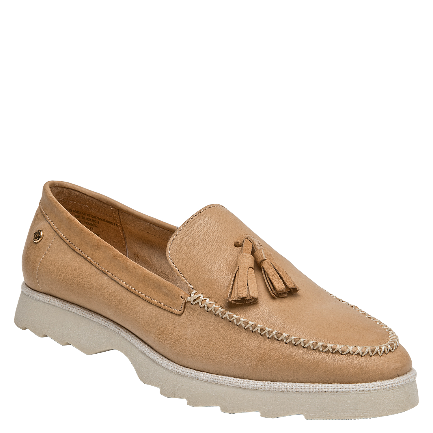 MOCASIN CASUAL MUJER POLLINI - POM0052 | MARRON CLARO - 2