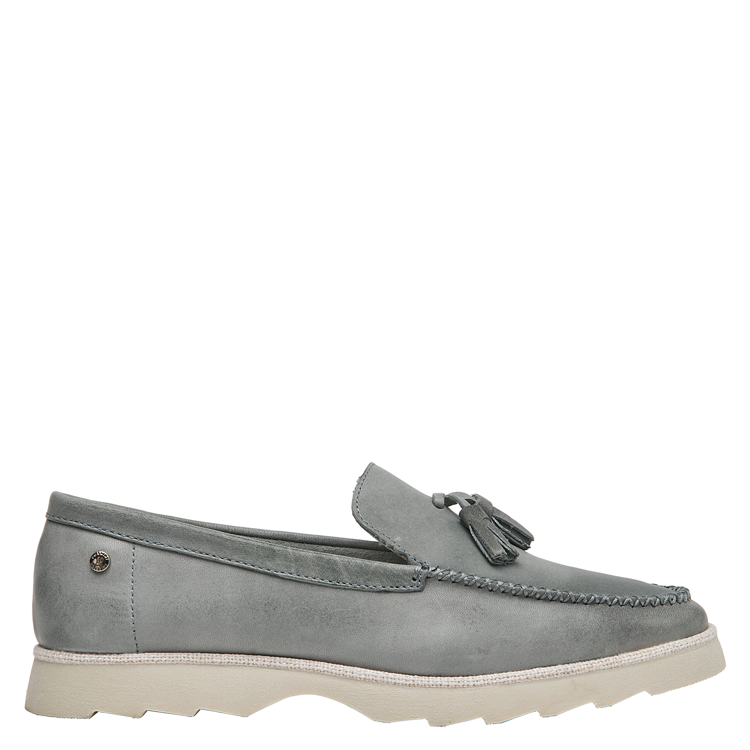 MOCASIN CASUAL MUJER POLLINI - POM0052 | CELESTE - 1