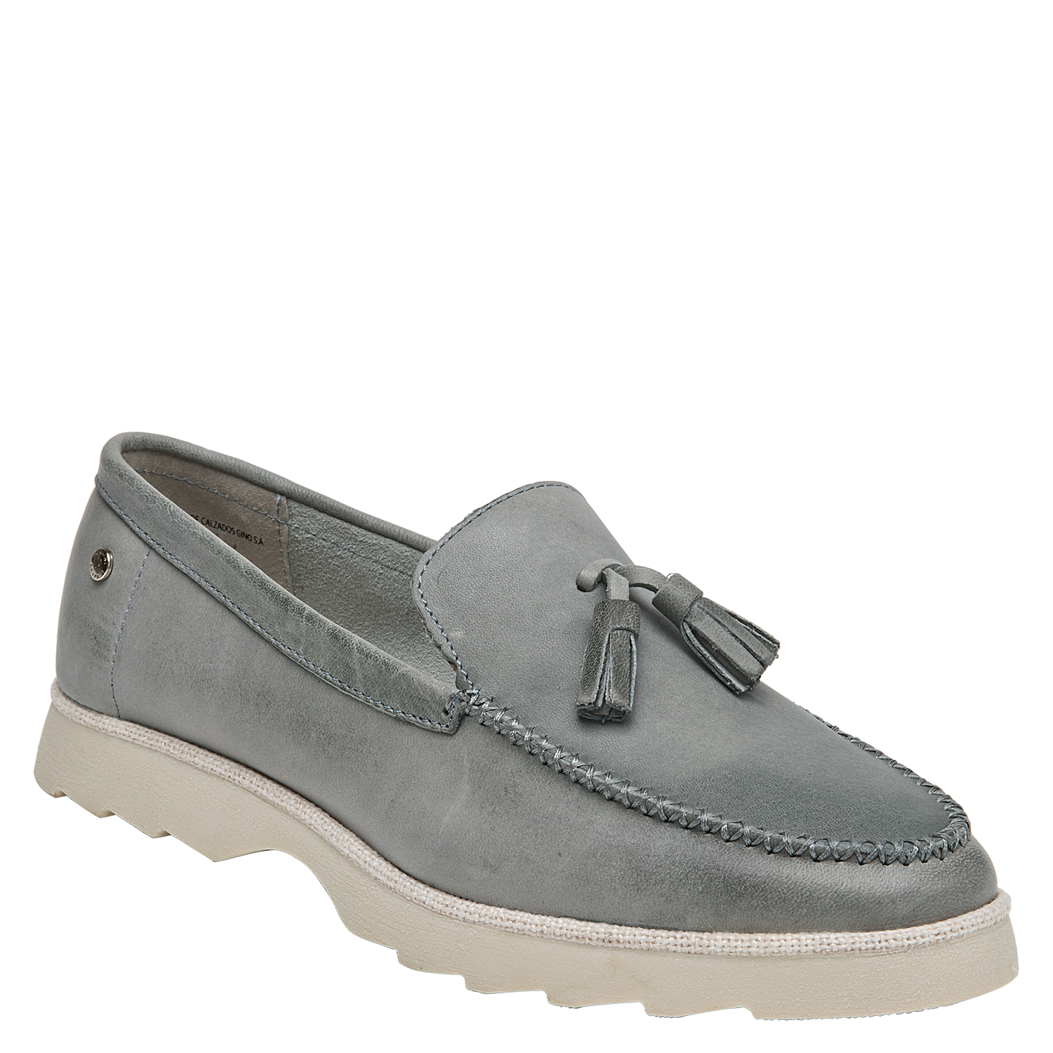 MOCASIN CASUAL MUJER POLLINI - POM0052 | CELESTE - 2
