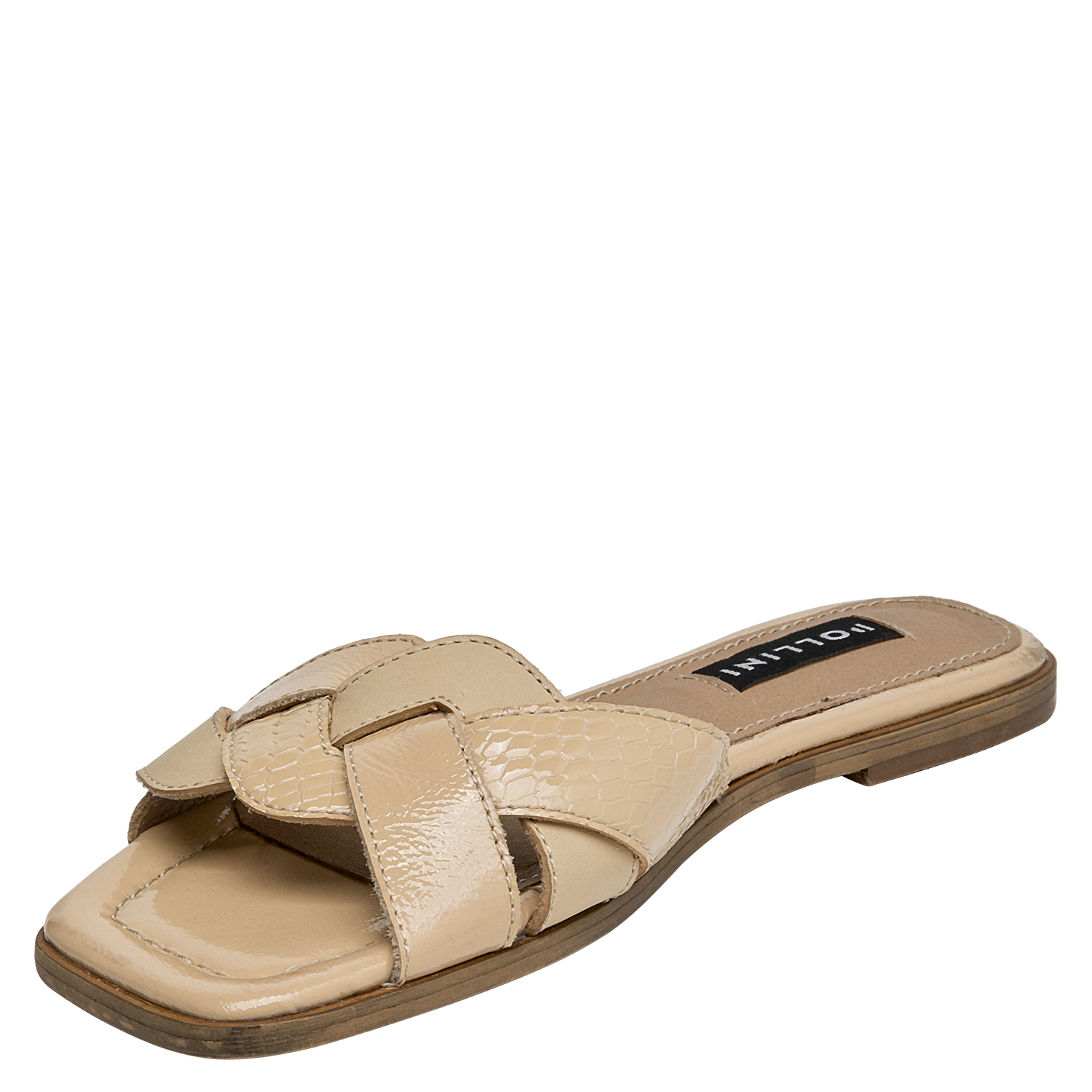 SANDALIA CASUAL MUJER POLLINI - POM0024 | BEIGE - 5