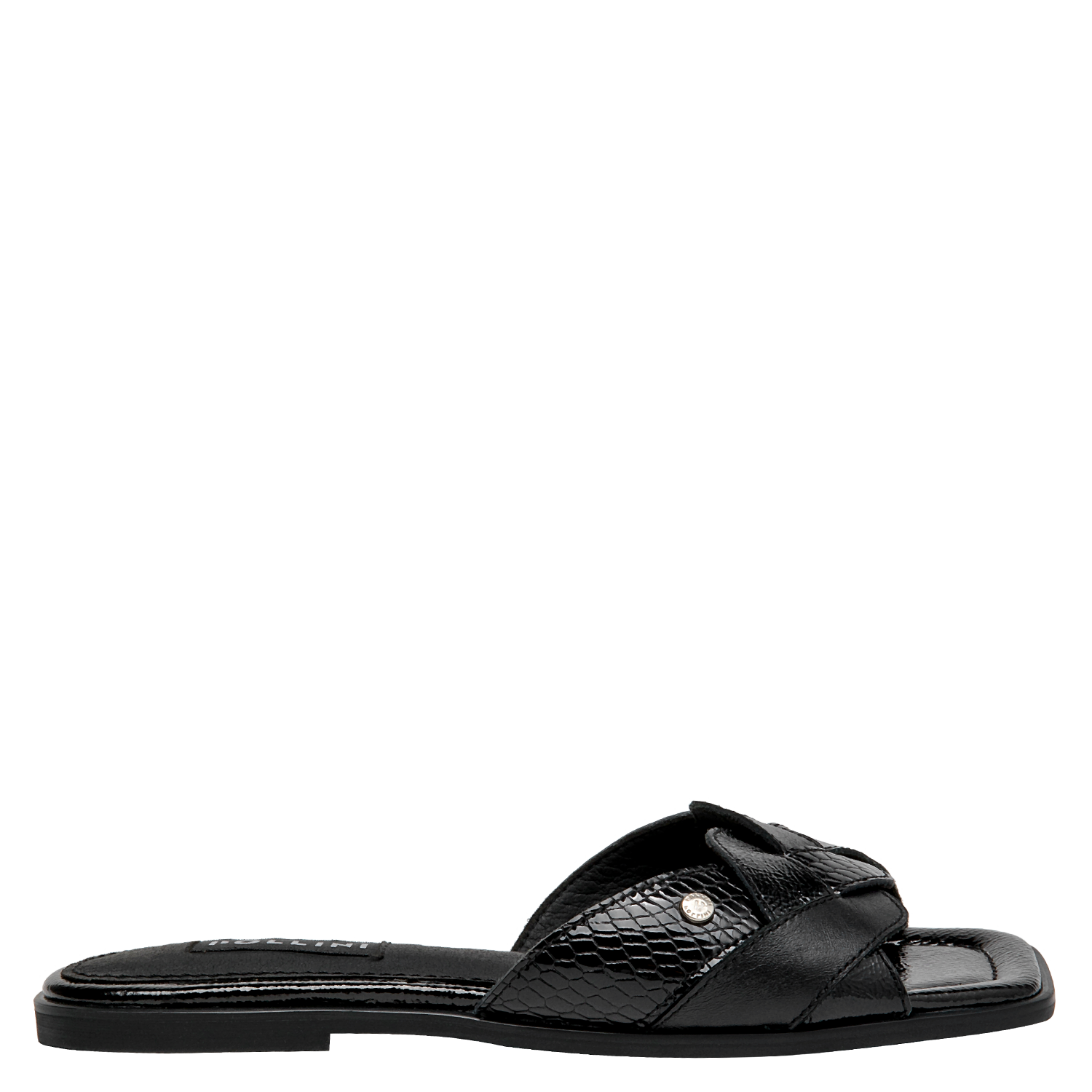 SANDALIA CASUAL MUJER POLLINI - POM0024 | NEGRO - 1
