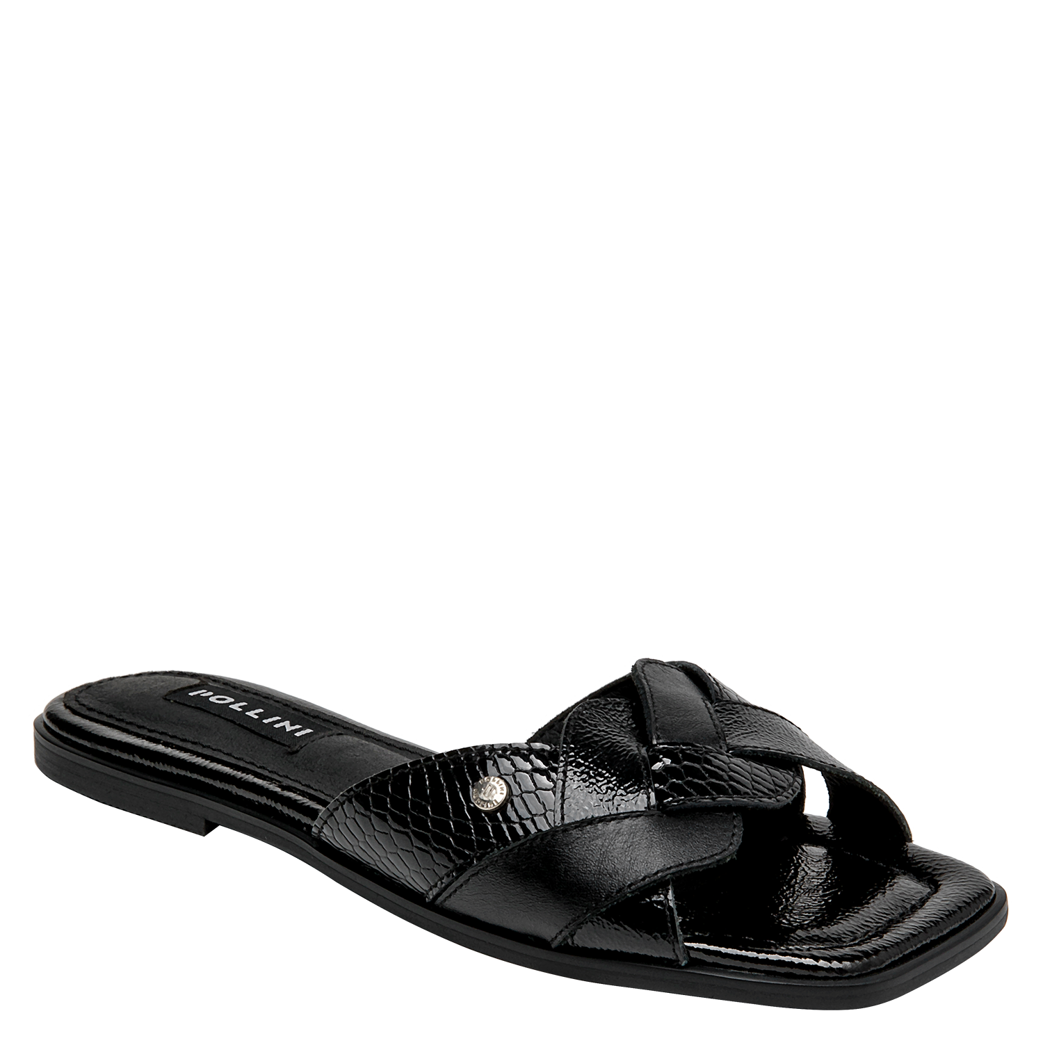 SANDALIA CASUAL MUJER POLLINI - POM0024 | NEGRO - 2