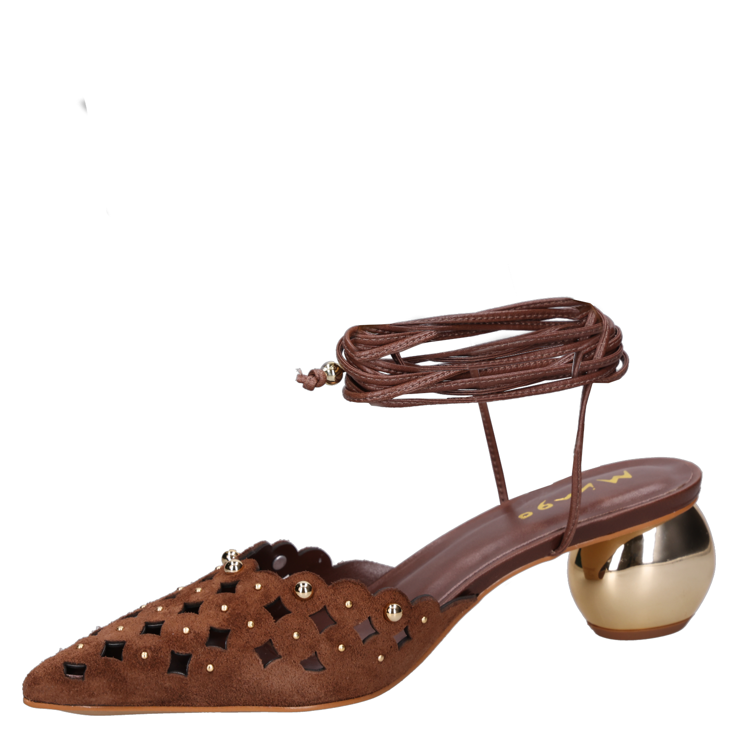ZAPATO FORMAL MUJER MINGO - MIM0080 | MARRON - 5