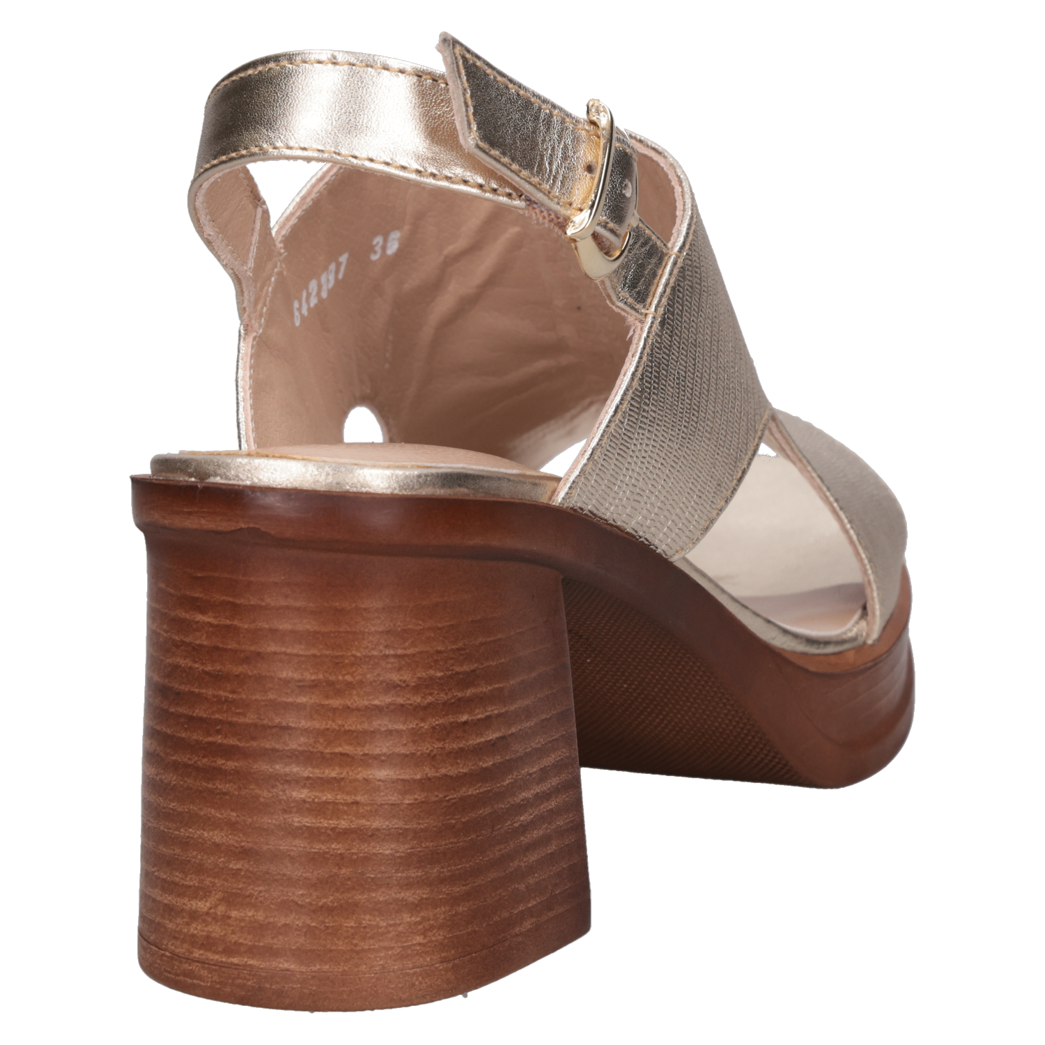 SANDALIA CASUAL MUJER MINGO - MIMM027 | DORADO - 3