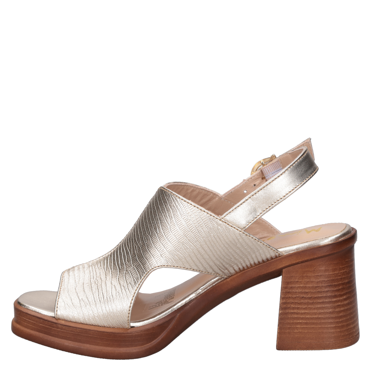 SANDALIA CASUAL MUJER MINGO - MIMM027 | DORADO - 4