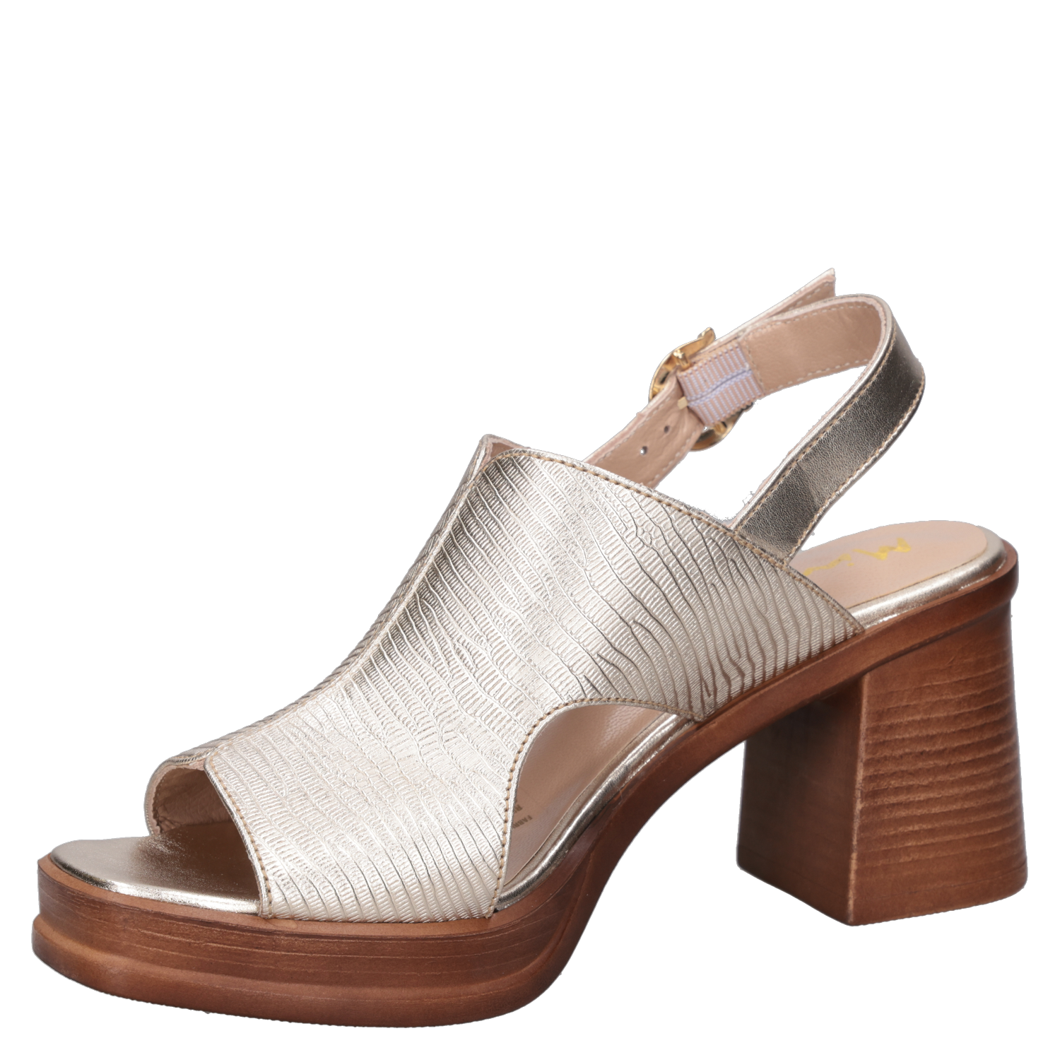 SANDALIA CASUAL MUJER MINGO - MIMM027 | DORADO - 5