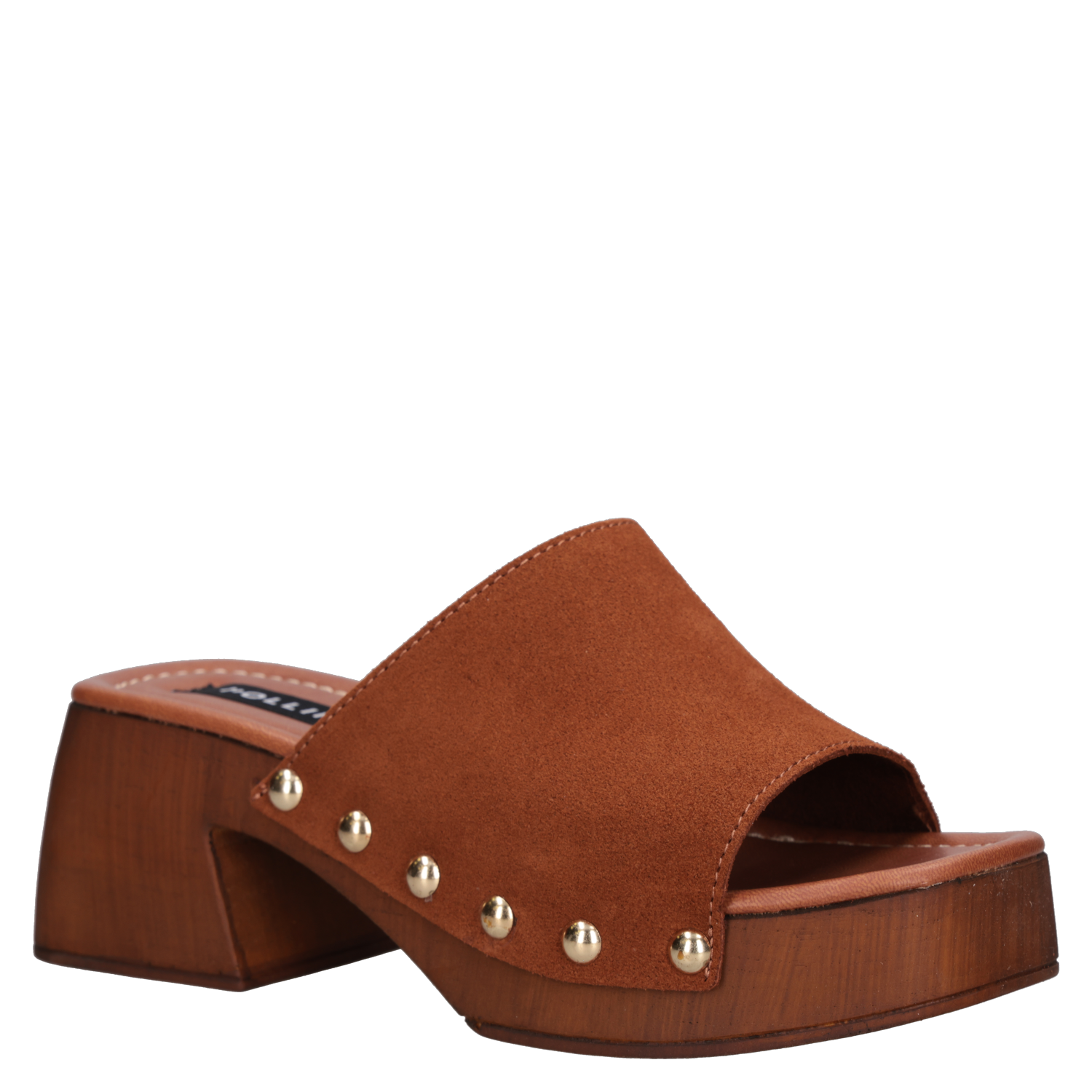 SANDALIA CASUAL MUJER POLLINI - POM0064 | MARRON - 6