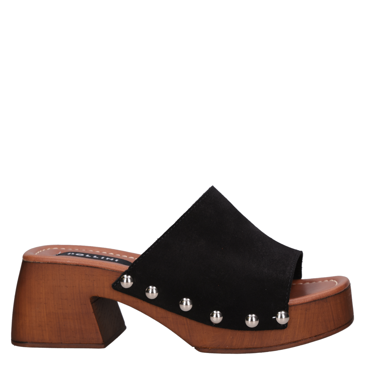 SANDALIA CASUAL MUJER POLLINI - POM0064 | NEGRO - 1