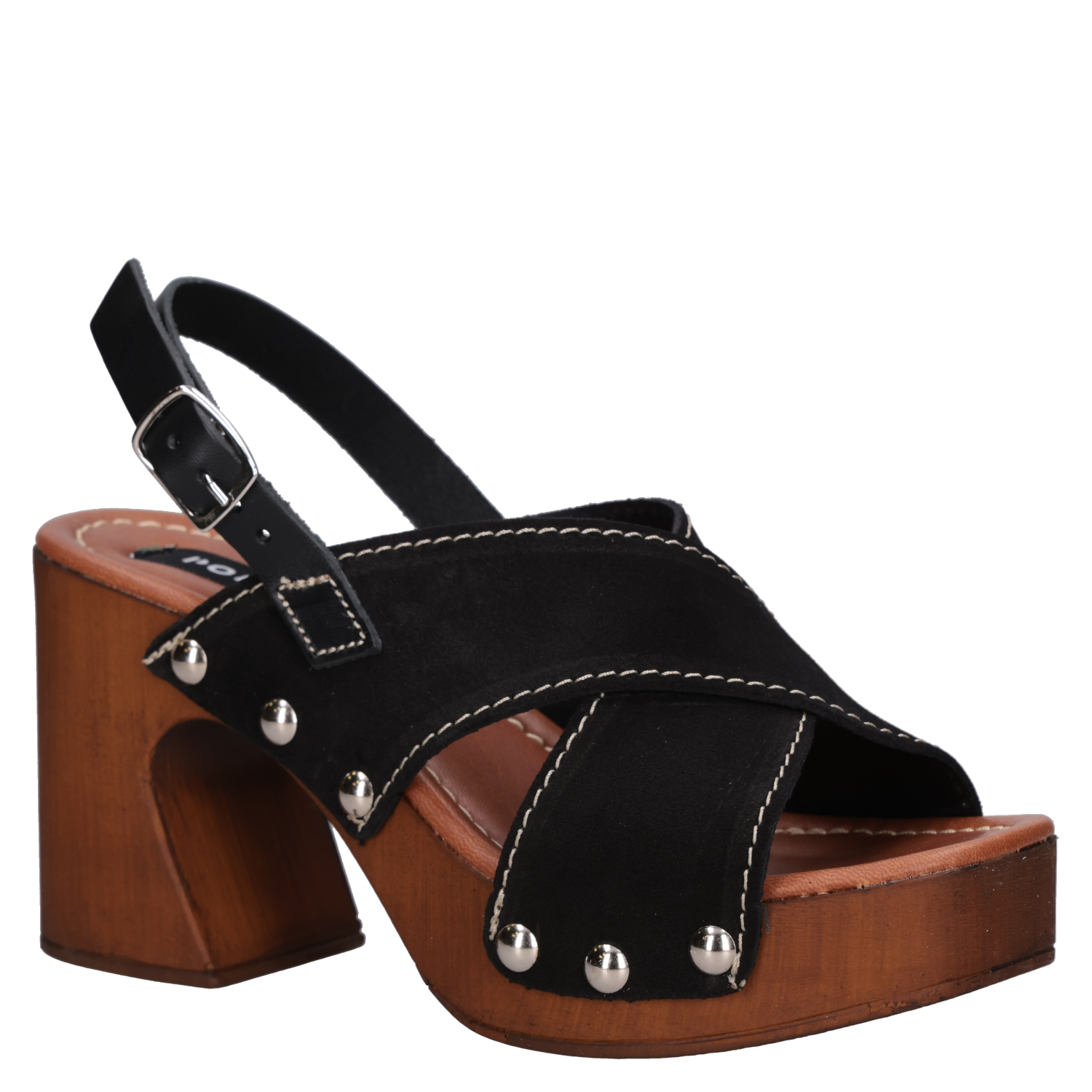 SANDALIA CASUAL MUJER POLLINI - POM0065 | NEGRO - 2