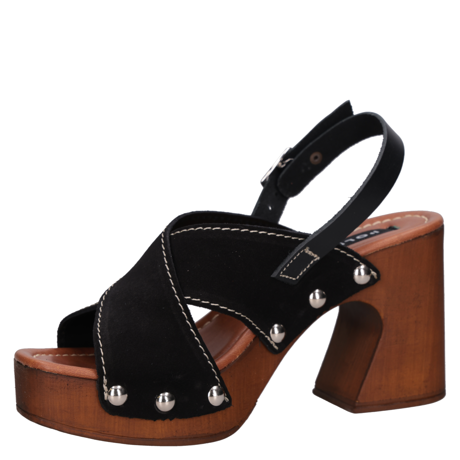 SANDALIA CASUAL MUJER POLLINI - POM0065 | NEGRO - 5
