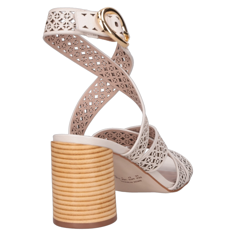 SANDALIA CASUAL MUJER LUZ DA LUA - LDM0049 | BLANCO - 3