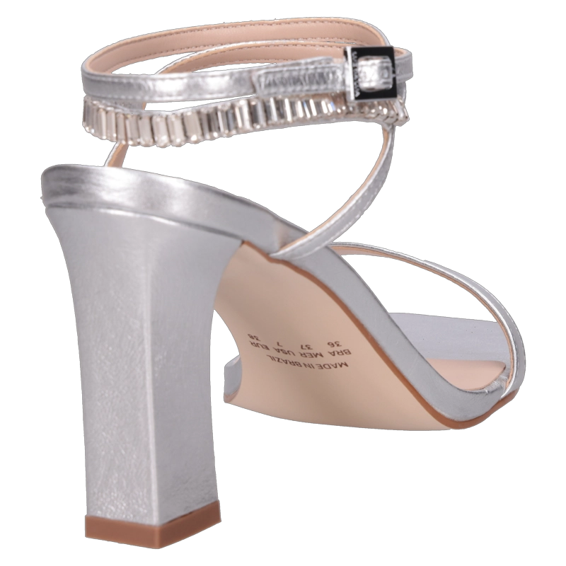 SANDALIA FIESTA MUJER LUZ DA LUA - LDM0063 | NEGRO - 8