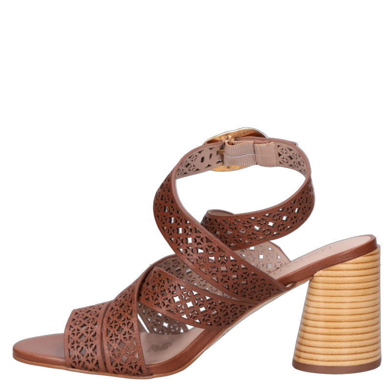 SANDALIA CASUAL MUJER LUZ DA LUA - LDM0049 | MARRON CLARO - 4