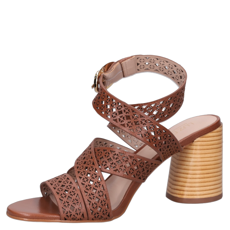 SANDALIA CASUAL MUJER LUZ DA LUA - LDM0049 | MARRON CLARO - 5