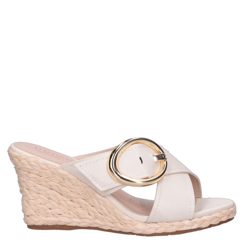SANDALIA CASUAL MUJER LUZ DA LUA - LDM0065 | BLANCO - 1