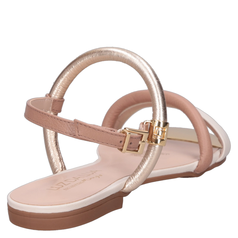 SANDALIA CASUAL MUJER LUZ DA LUA - LDM0044 | BLANCO - 8