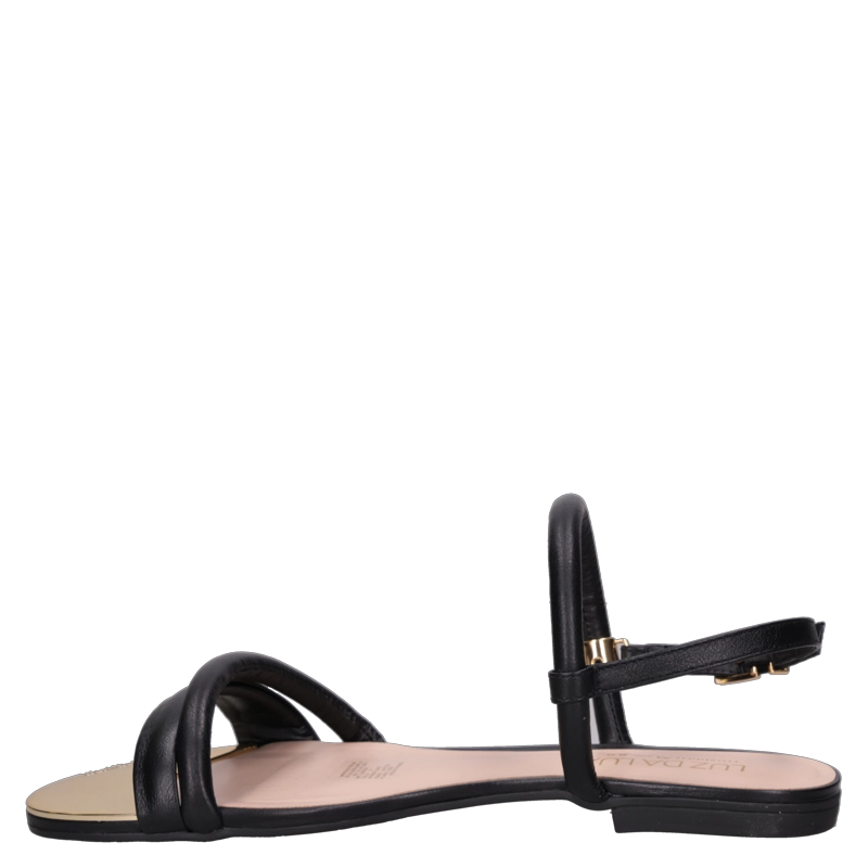 SANDALIA CASUAL MUJER LUZ DA LUA - LDM0044 | NEGRO - 4