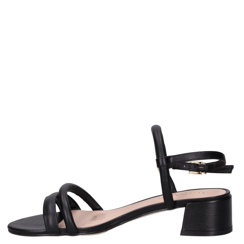 SANDALIA CASUAL MUJER LUZ DA LUA - LDM0045 | NEGRO - 4