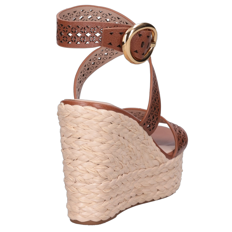 SANDALIA CASUAL MUJER LUZ DA LUA - LDM0048 | MARRON CLARO - 3