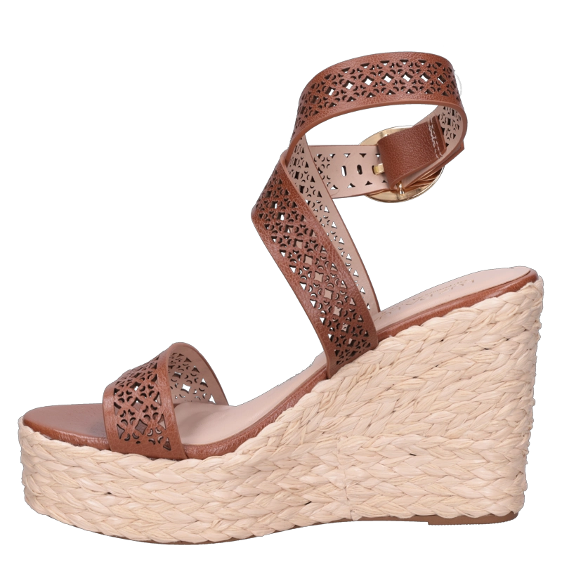 SANDALIA CASUAL MUJER LUZ DA LUA - LDM0048 | MARRON CLARO - 4