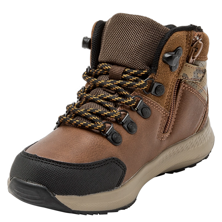 BOTIN CASUAL NIÑO PANAMA JACK - J727 | MARRON - 5