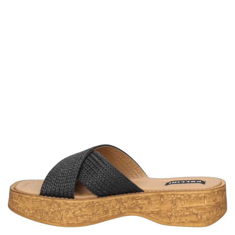 SANDALIA CASUAL MUJER POLLINI - I241 | NEGRO - 4