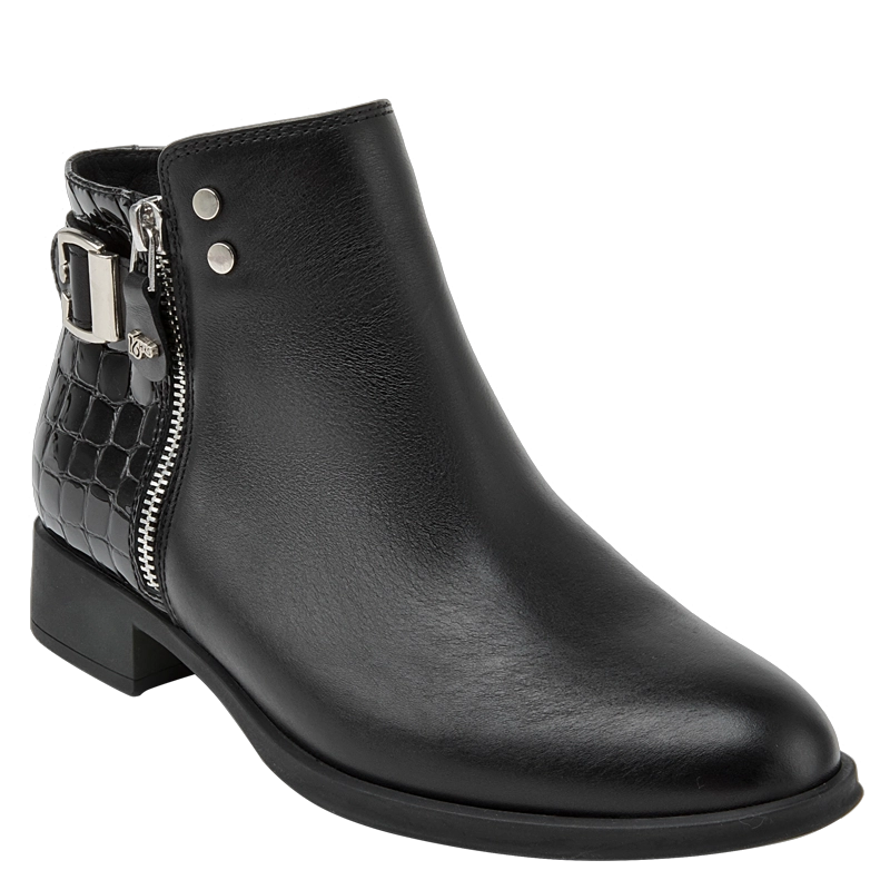 BOTIN CUERO MUJER 16 HRS - J071 | MARRON OSCURO - 1