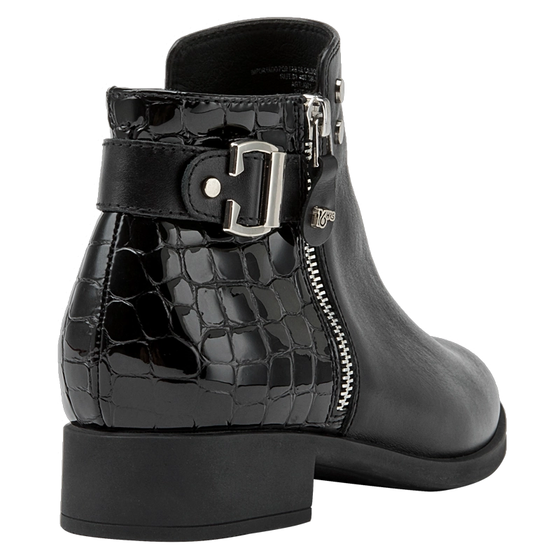 BOTIN CUERO MUJER 16 HRS - J071 | MARRON OSCURO - 3