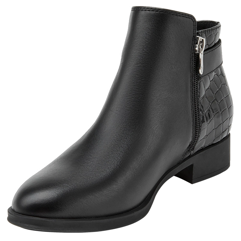 BOTIN CUERO MUJER 16 HRS - J071 | MARRON OSCURO - 5