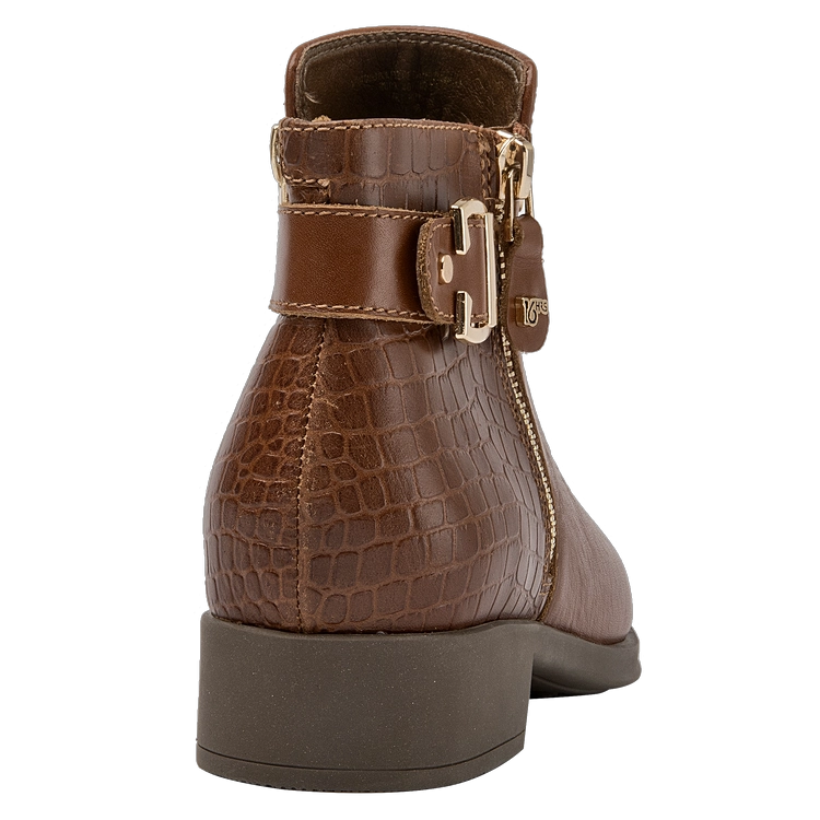 BOTIN CUERO MUJER 16 HRS - J071 | MARRON OSCURO - 8