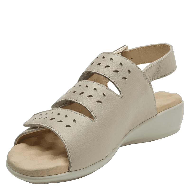 SANDALIA CASUAL MUJER 16 HRS - I040 | BEIGE - 5