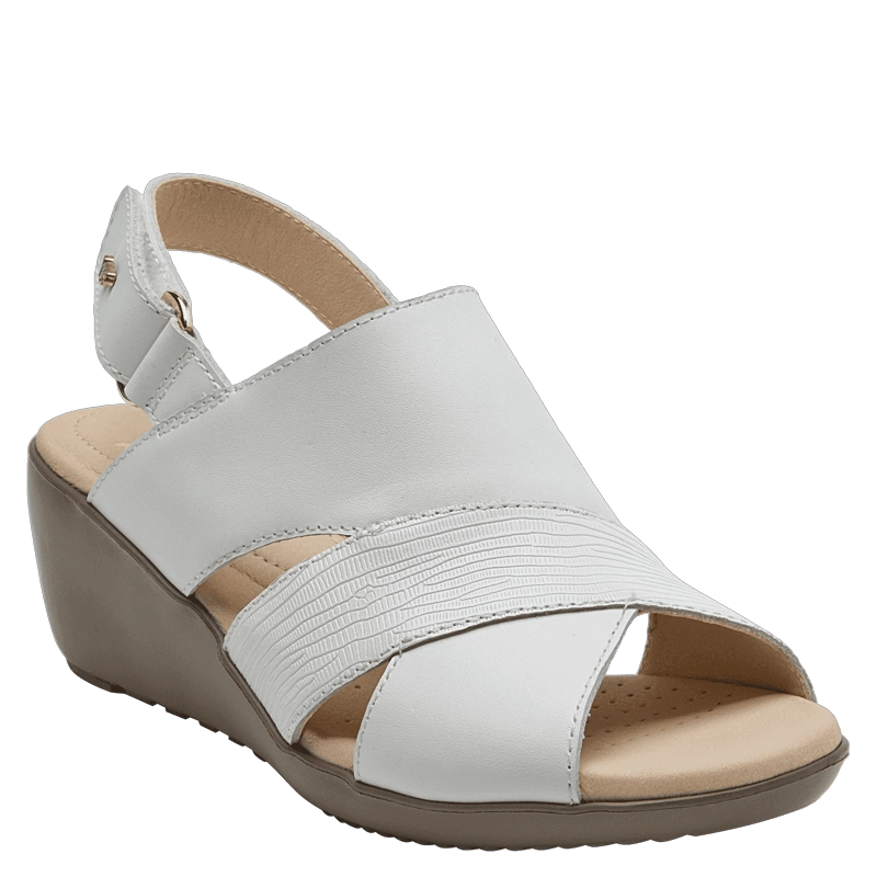SANDALIA CASUAL MUJER 16 HRS - G029 | BLANCO - 1