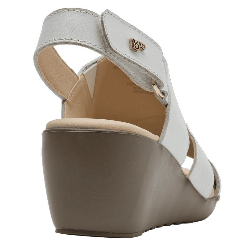 SANDALIA CASUAL MUJER 16 HRS - G029 | BLANCO - 3