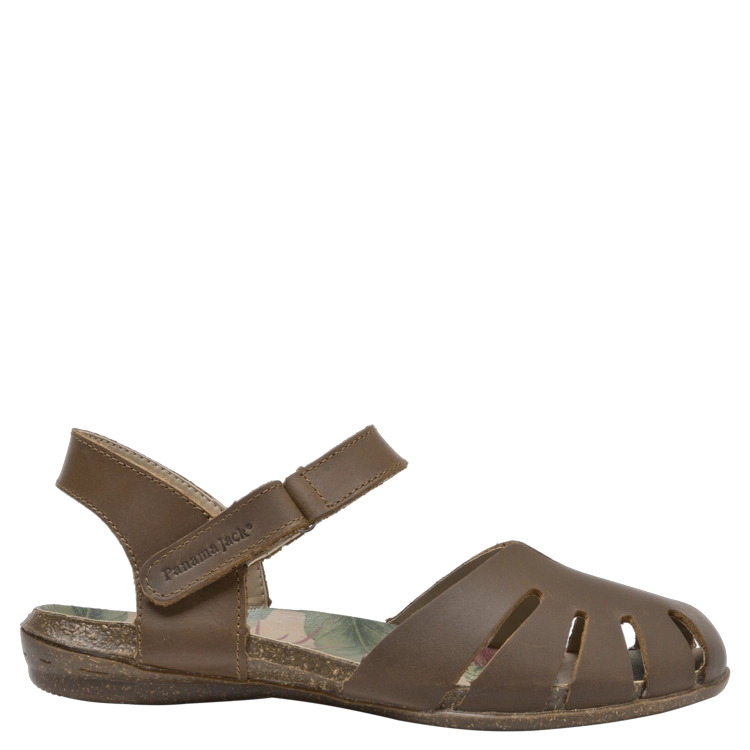 SANDALIA CASUAL MUJER PANAMA JACK - W739 | MARRON OSCURO - 1