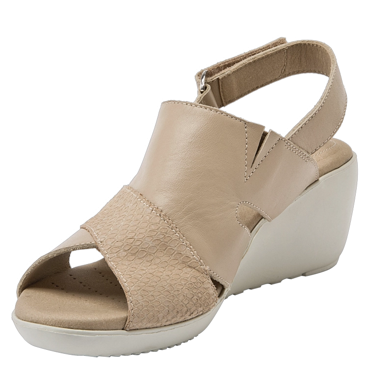 SANDALIA CASUAL MUJER 16 HRS - G029 | BEIGE - 3