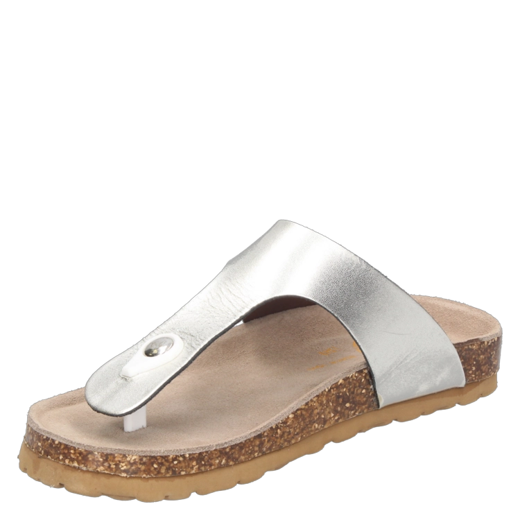 SANDALIA CASUAL MUJER PANAMA JACK - D722 | PLATEADO - 5