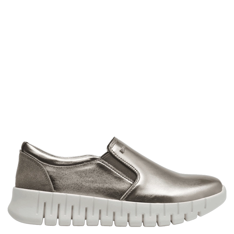 ZAPATILLA CASUAL MUJER 16 HRS - K155 | PLATEADO - 1