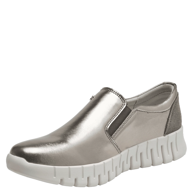 ZAPATILLA CASUAL MUJER 16 HRS - K155 | PLATEADO - 5