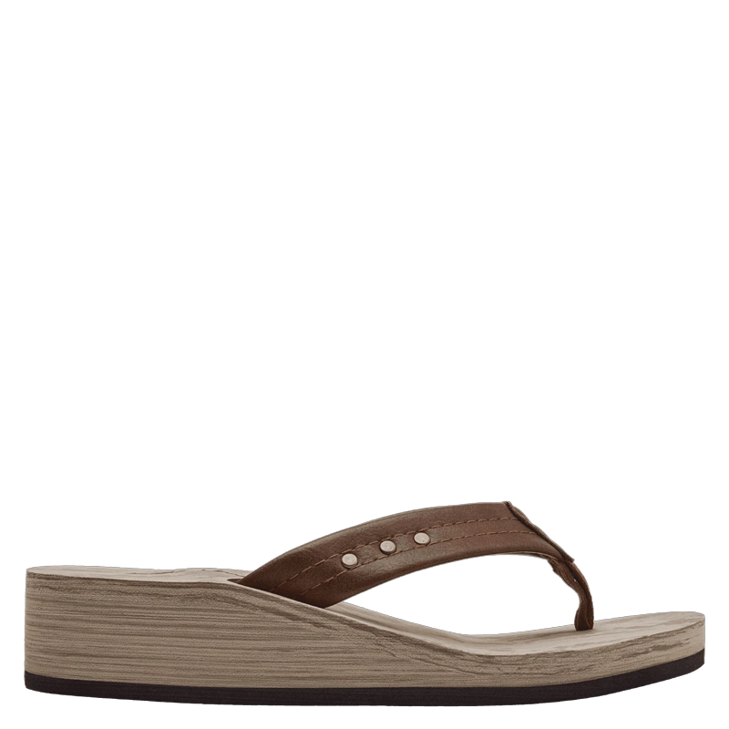 SANDALIA CASUAL MUJER PANAMA JACK - G768 | MARRON OSCURO - 1