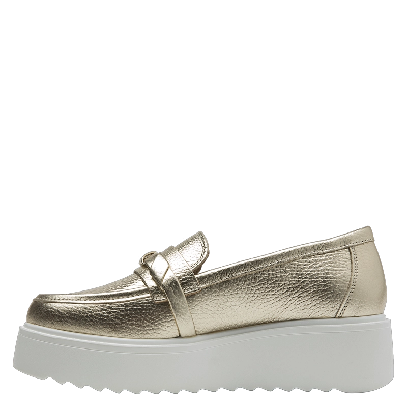 ZAPATO CASUAL MUJER POLLINI - K210 | DORADO - 4