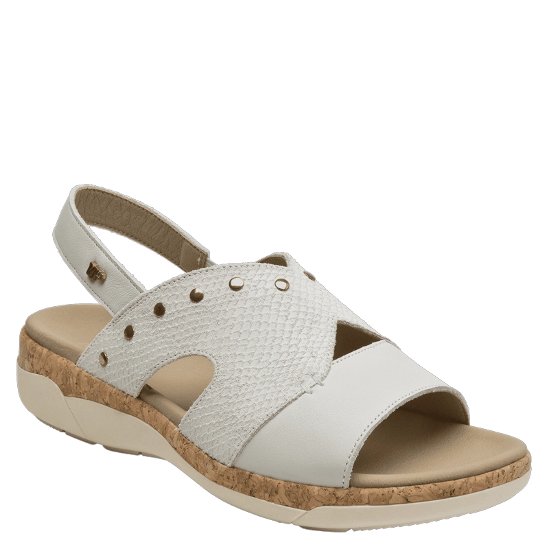 SANDALIA CASUAL MUJER 16 HRS - K130 | BLANCO - 2