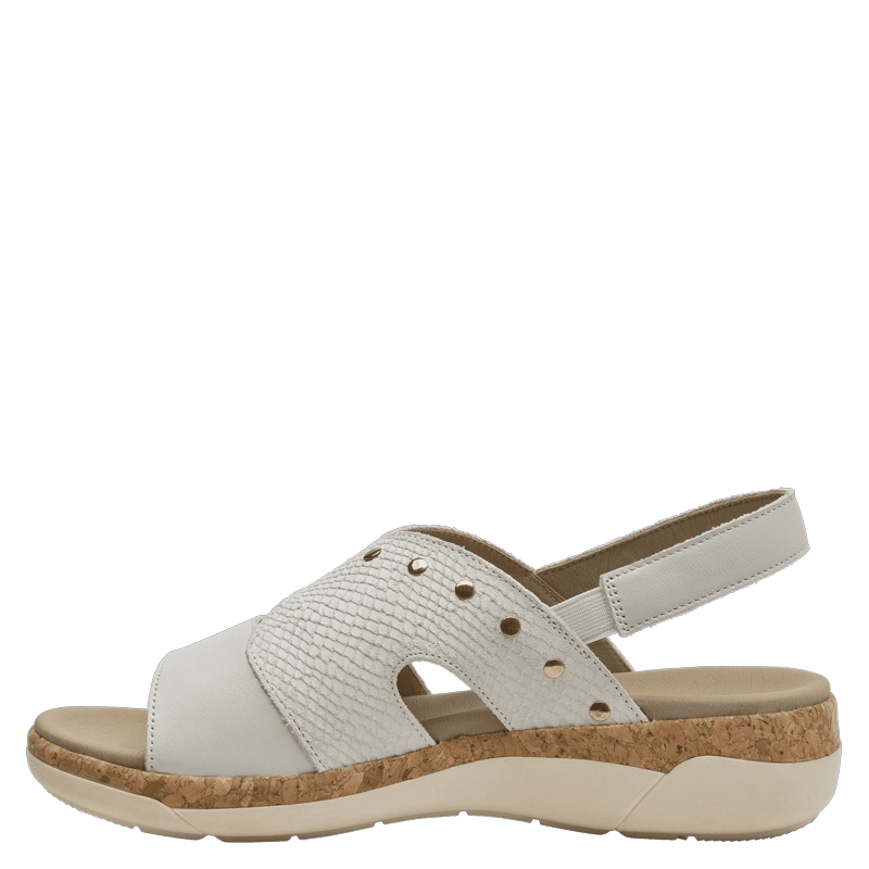 SANDALIA CASUAL MUJER 16 HRS - K130 | BLANCO - 4
