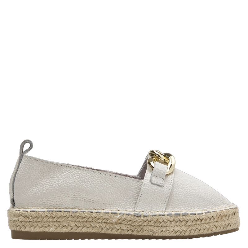 ALPARGATA CASUAL MUJER POLLINI - POM0073 | BLANCO - 1