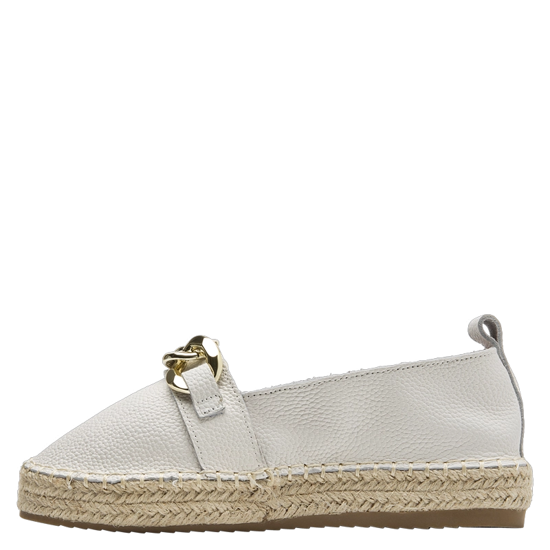 ALPARGATA CASUAL MUJER POLLINI - POM0073 | BLANCO - 4