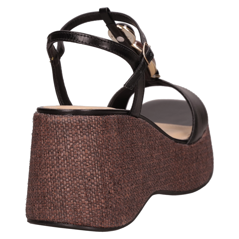 SANDALIA CASUAL MUJER POLLINI - POM0125 | NEGRO - 3