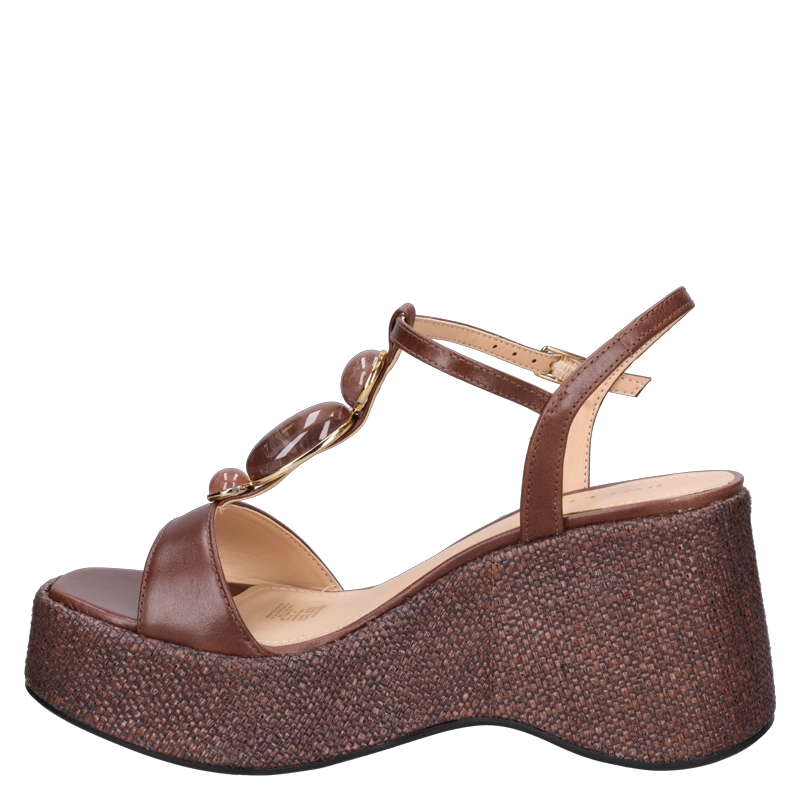 SANDALIA CASUAL MUJER POLLINI - POM0125 | NEGRO - 9