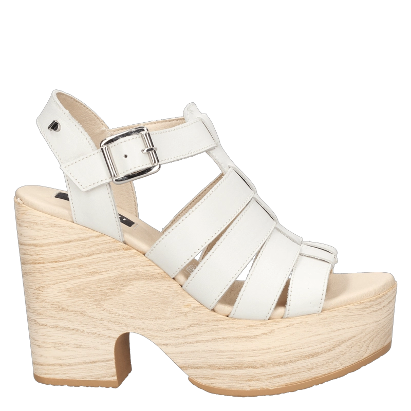 SANDALIA CASUAL MUJER POLLINI - I196 | BLANCO - 1