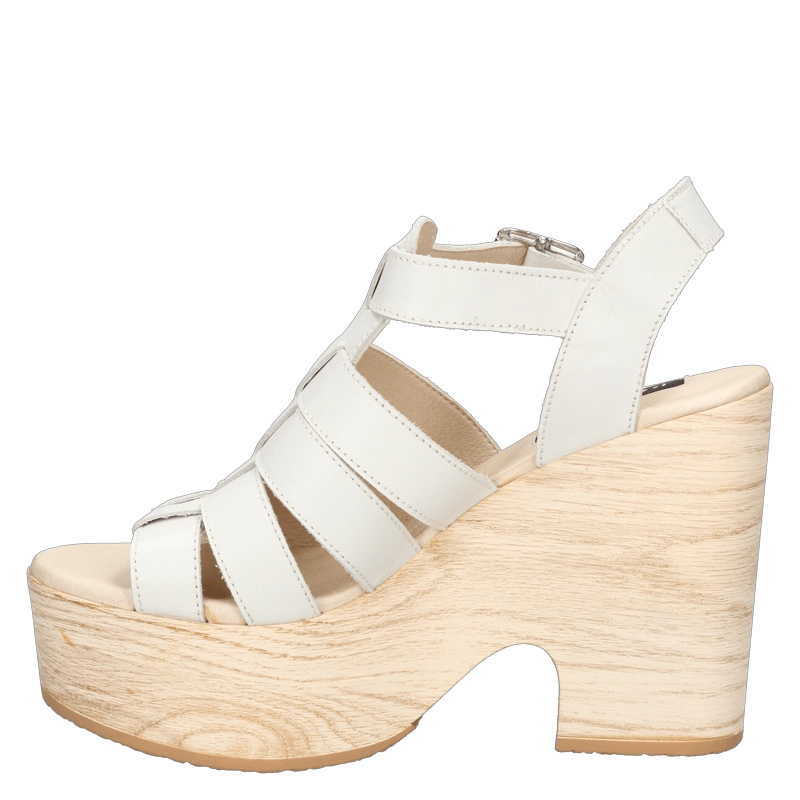 SANDALIA CASUAL MUJER POLLINI - I196 | BLANCO - 4