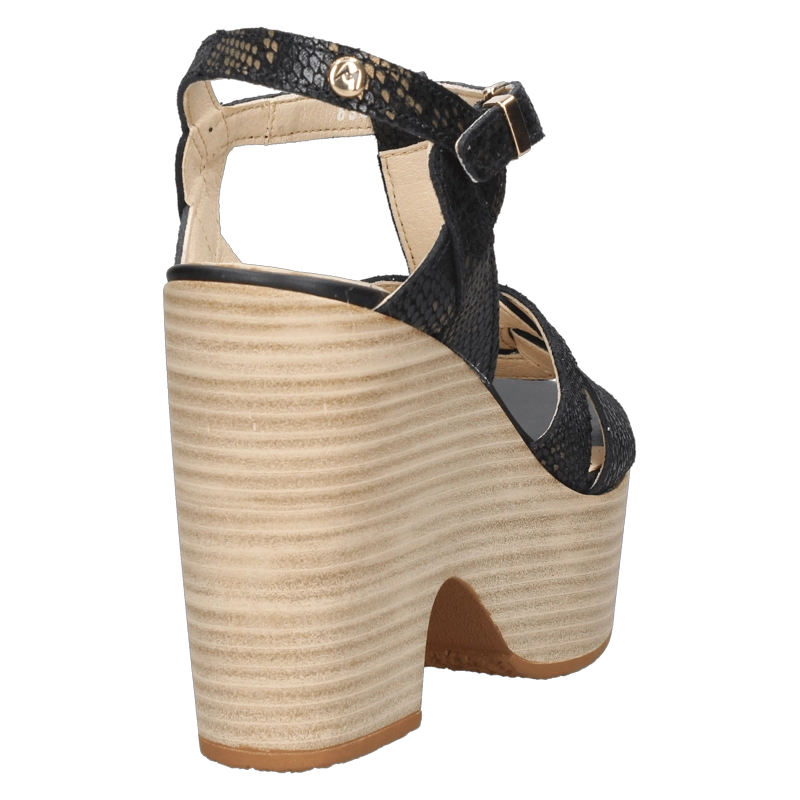 SANDALIA CASUAL MUJER MINGO - I409 | NEGRO - 8